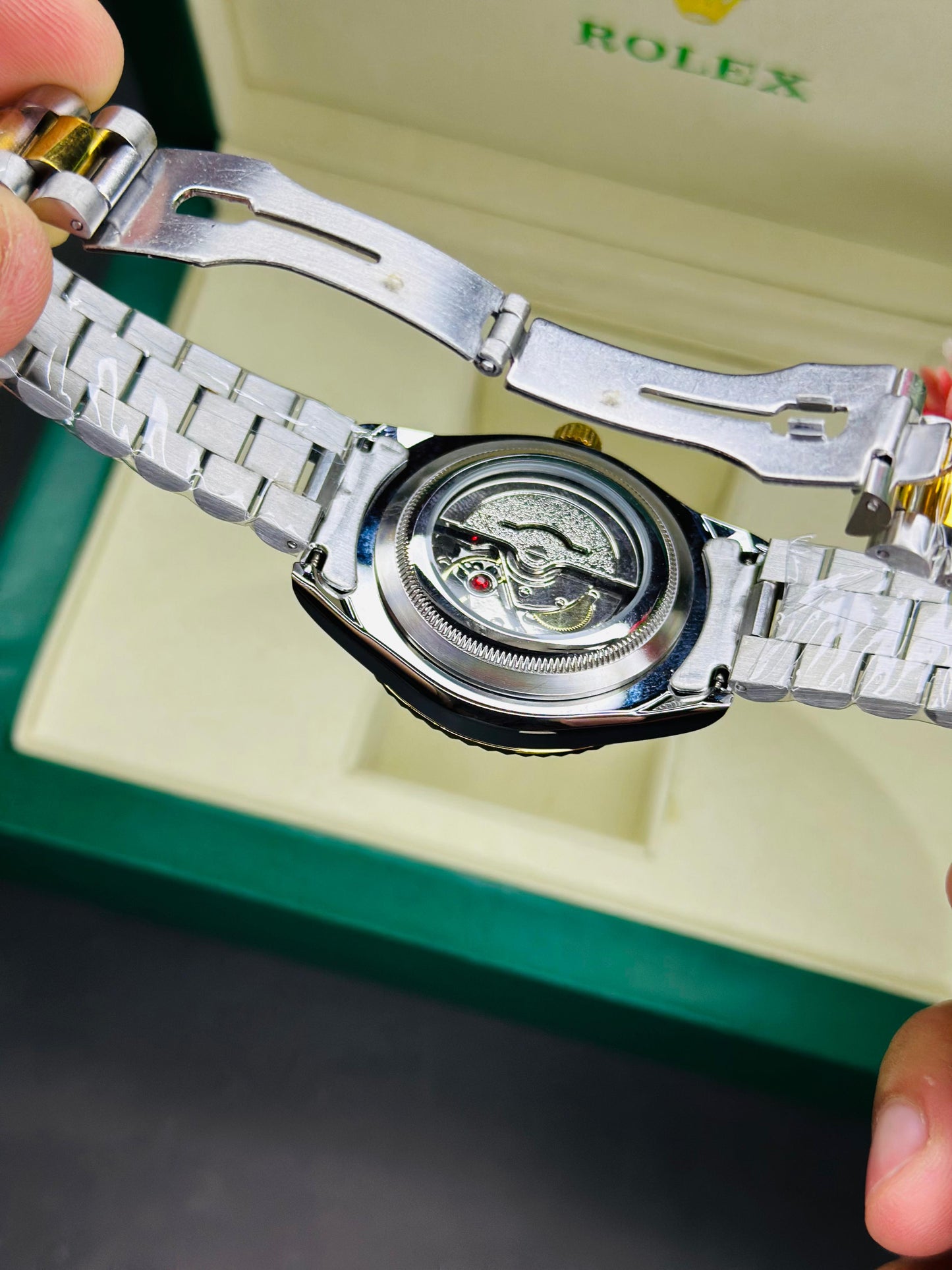 Rolex Style Automatic – Luxury Steel Watch
