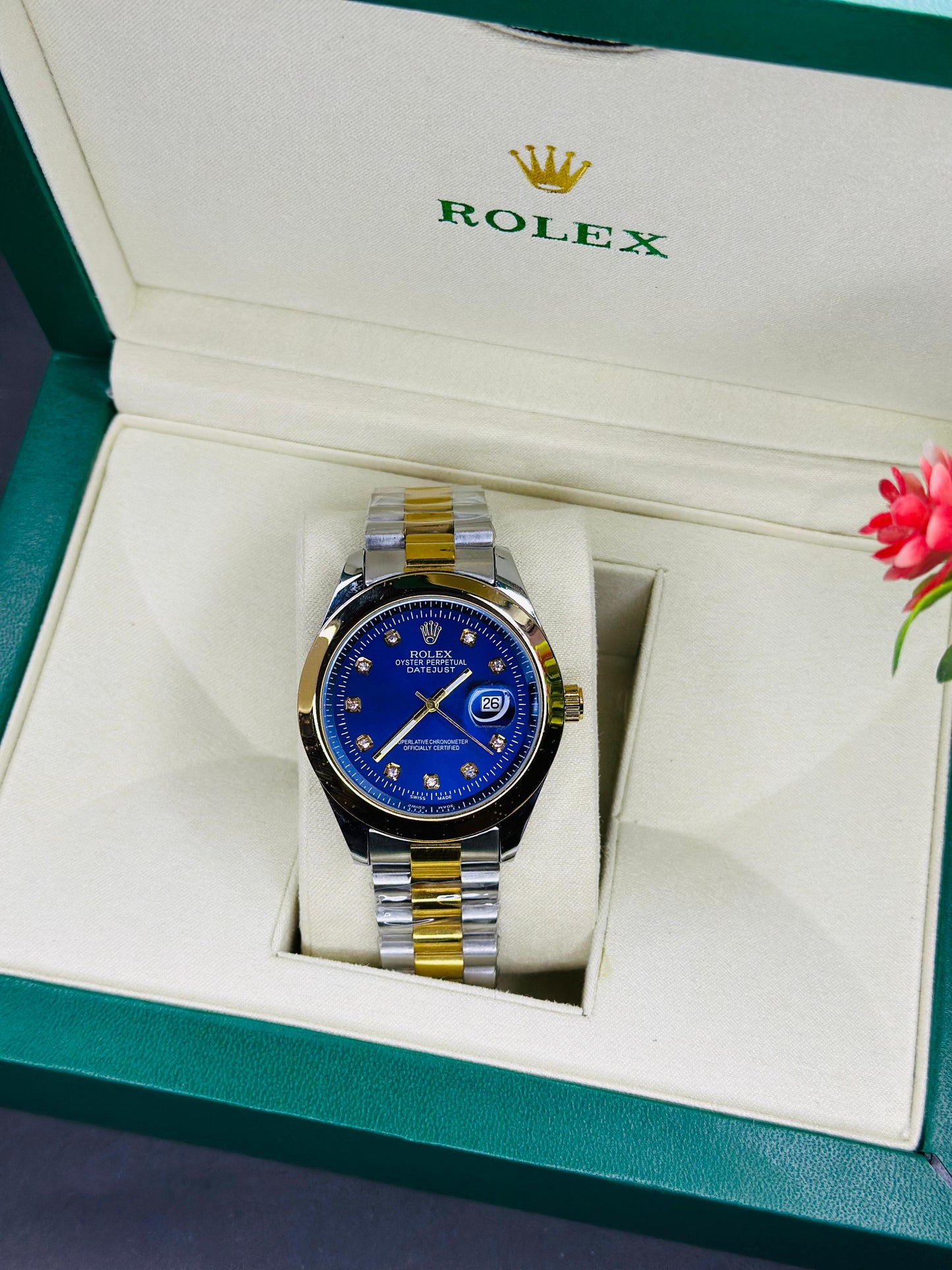 Rolex Style Automatic – Luxury Steel Watch