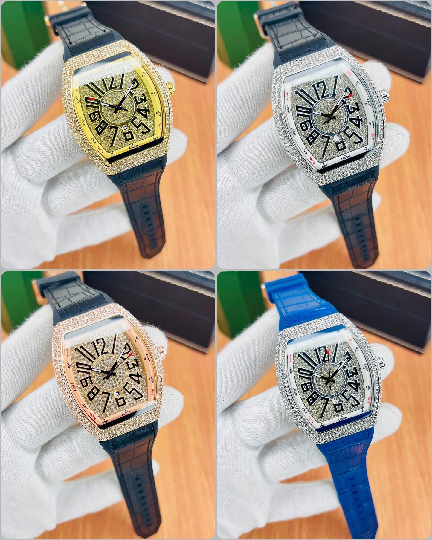 Franck Muller Style – Ice Stone Luxury Watch