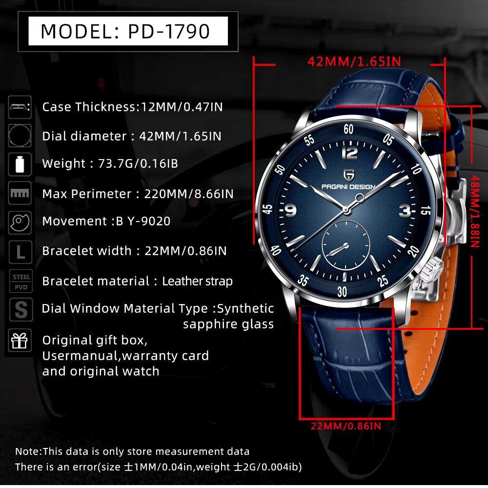 Original Pegani Automatic Watch ⌚