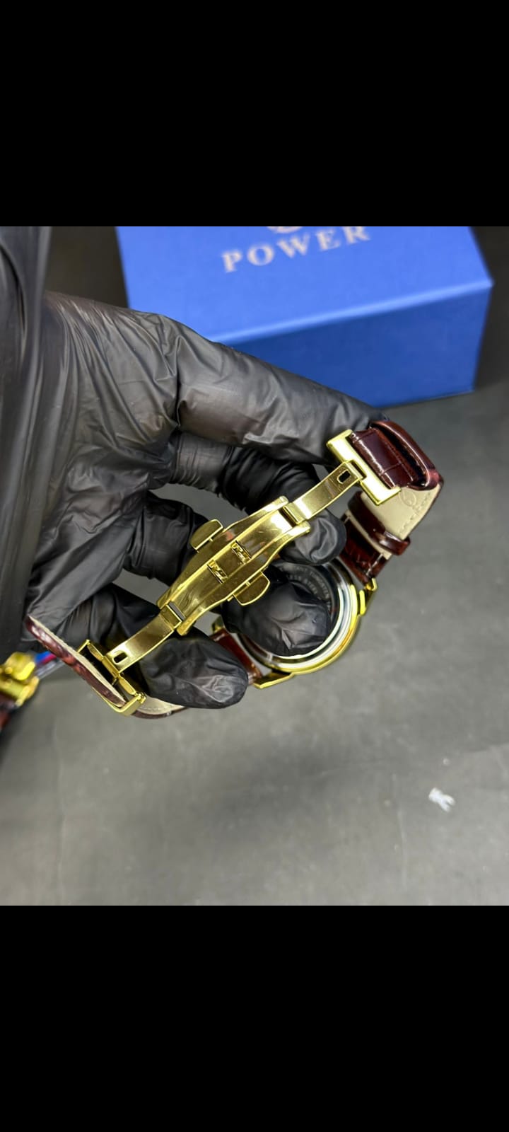 Stainless Steel & Strip Dual Time Watch with Azan, Qibla, Prayer Alarm