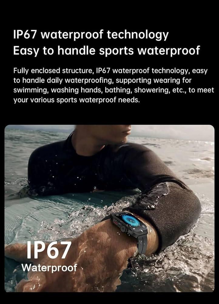 OV88 Super Flexible Curved Screen Smart Watch | Waterproof