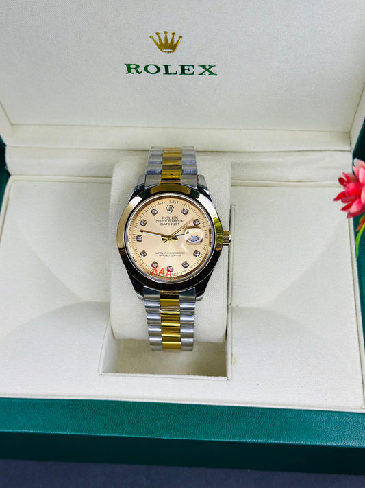 Rolex Style Automatic – Luxury Steel Watch