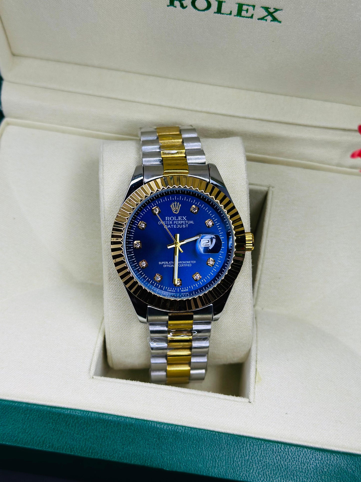 Rolex Style Automatic – Luxury Steel Watch