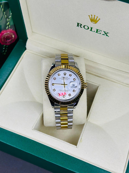 Rolex Style Automatic – Luxury Steel Watch