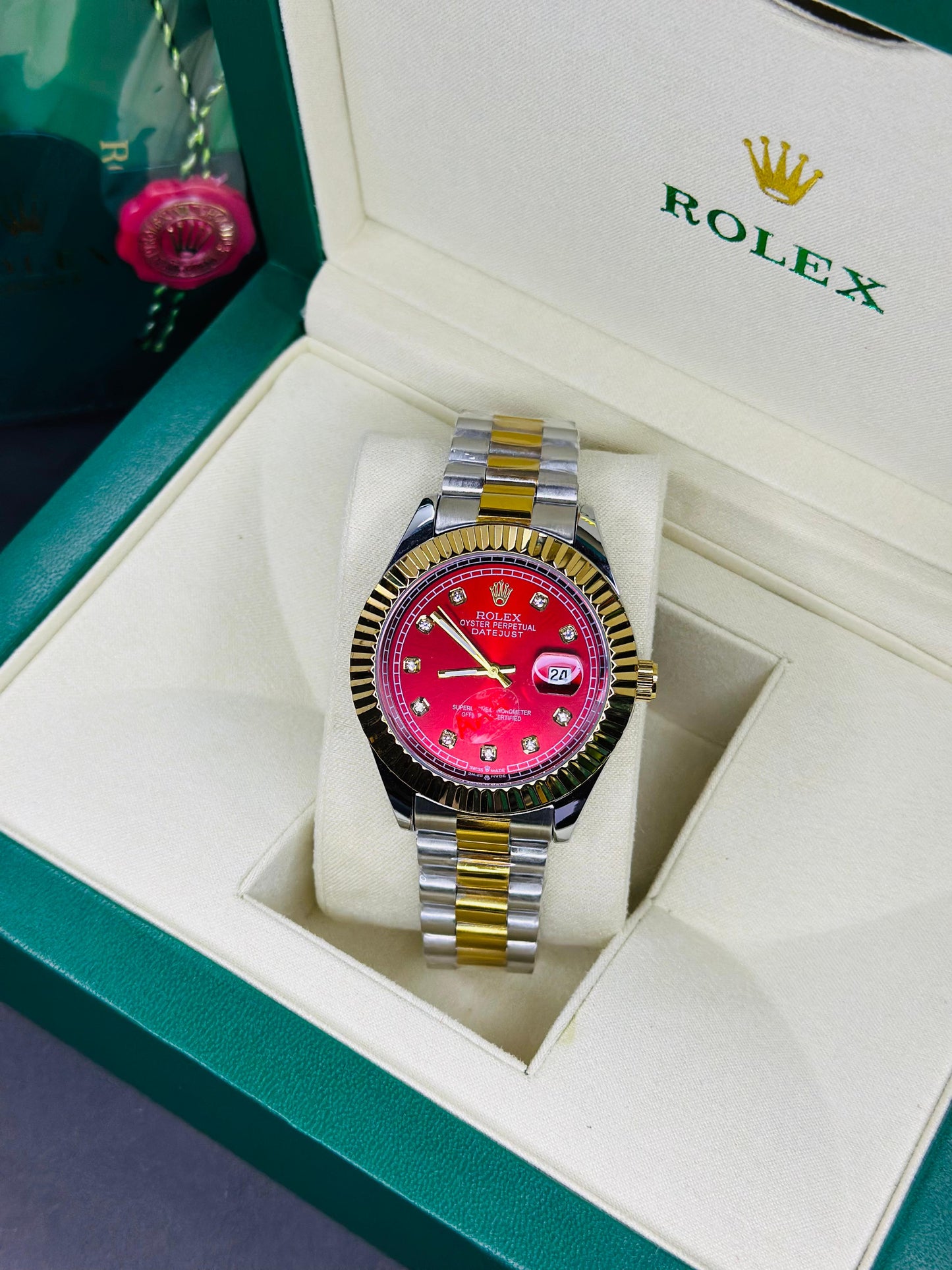 Rolex Style Automatic – Luxury Steel Watch