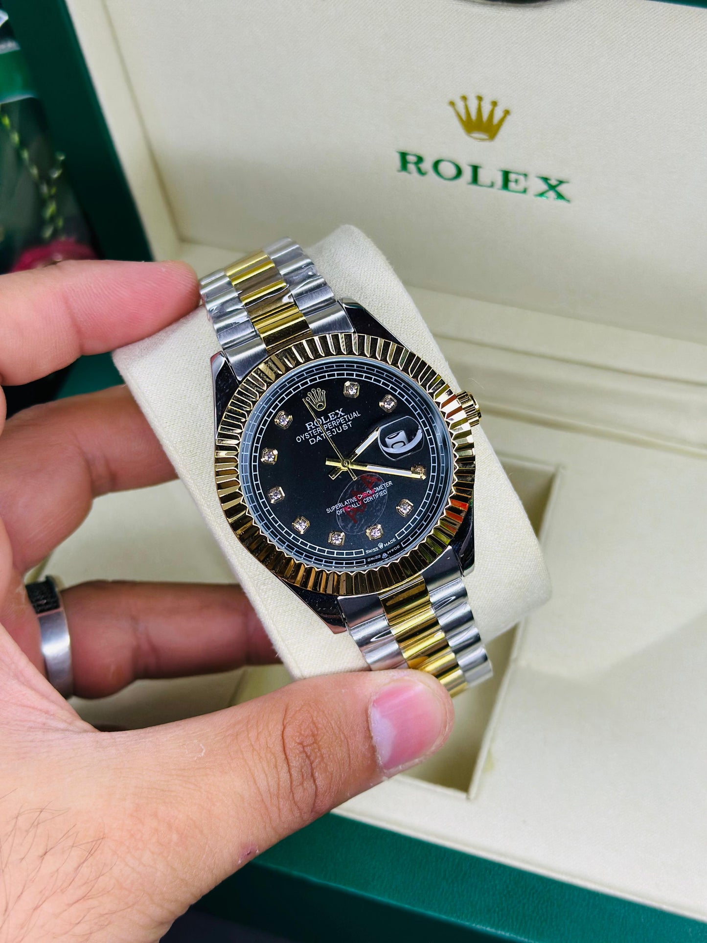 Rolex Style Automatic – Luxury Steel Watch