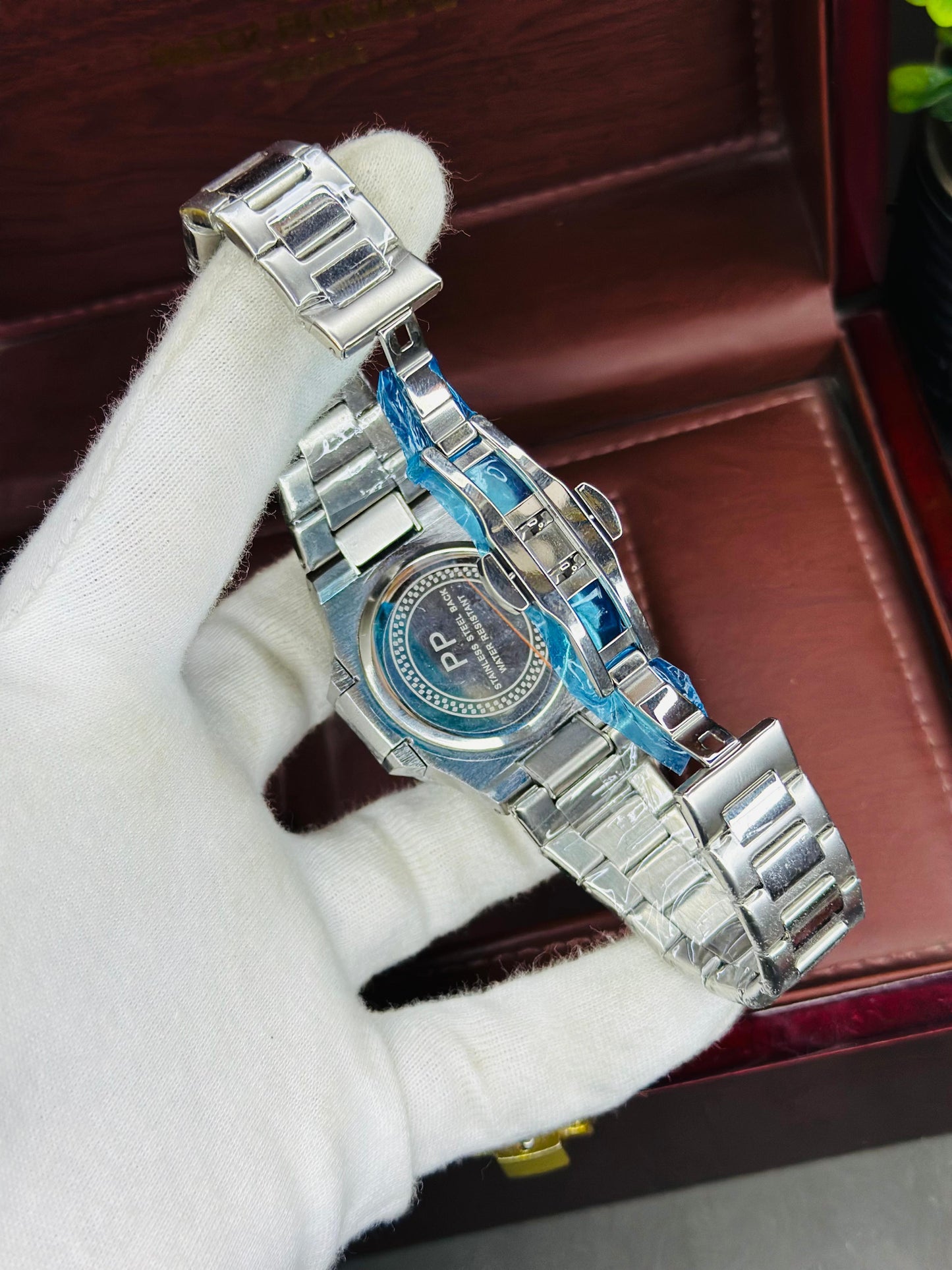 Patek Philippe Style – Luxury Stainless Steel Watch