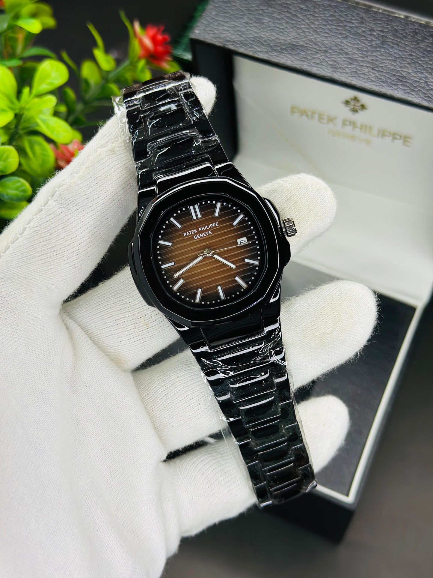 Patek Philippe Style – Luxury Stainless Steel Watch