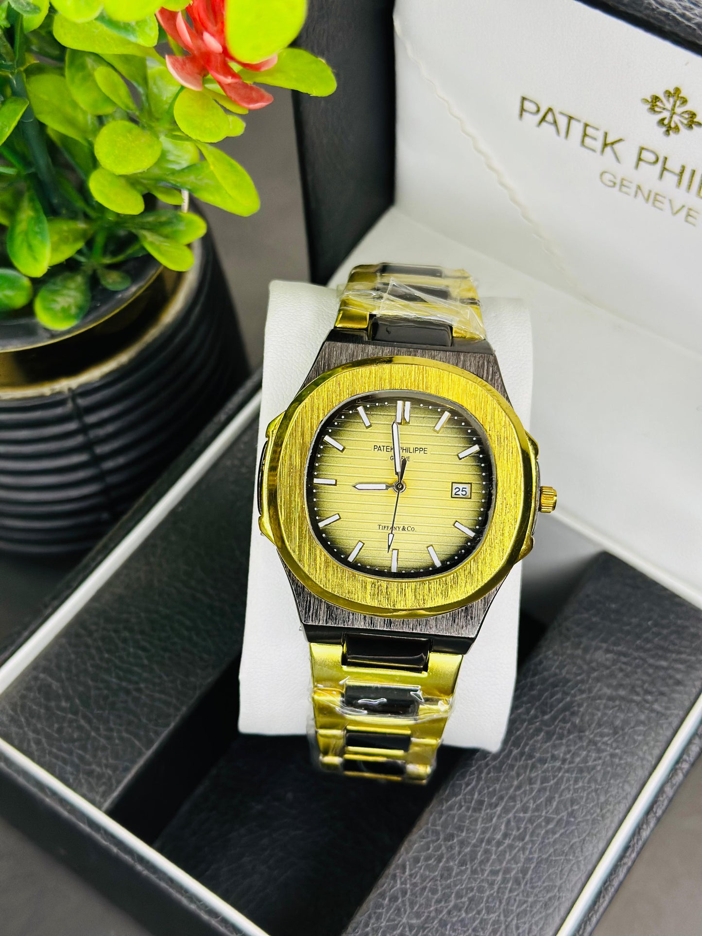 Patek Philippe Style – Luxury Stainless Steel Watch