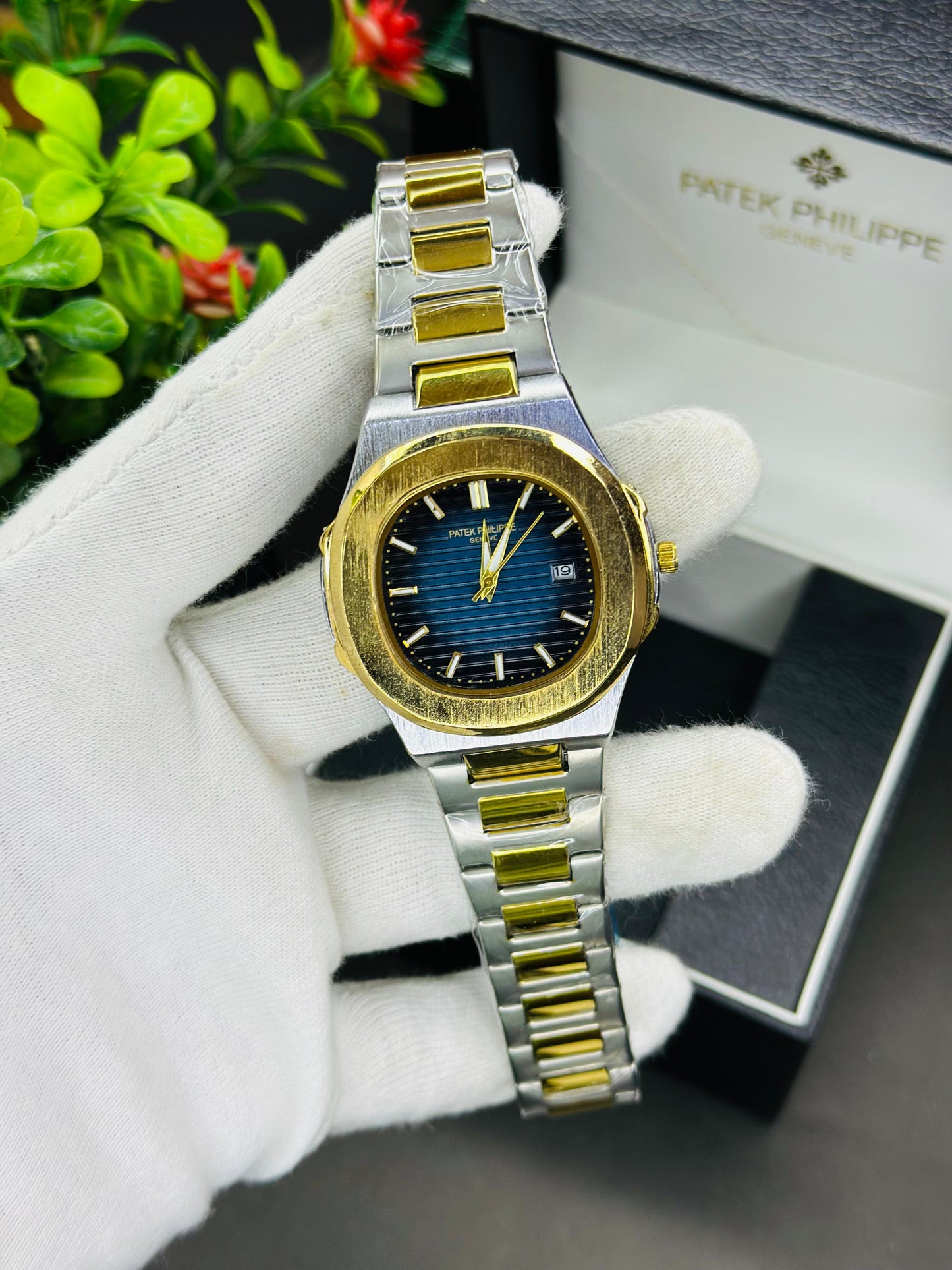 Patek Philippe Style – Luxury Stainless Steel Watch