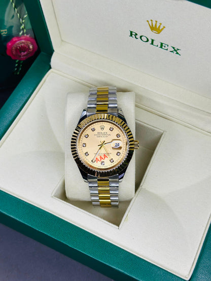 Rolex Style Automatic – Luxury Steel Watch