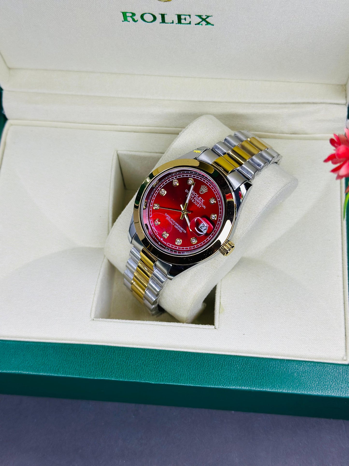 Rolex Style Automatic – Luxury Steel Watch