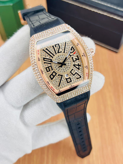 Franck Muller Style – Ice Stone Luxury Watch