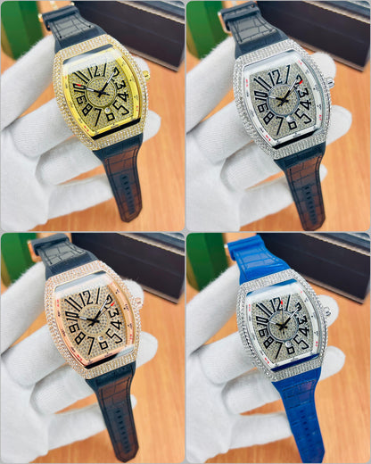 Franck Muller Style – Ice Stone Luxury Watch