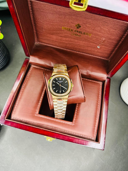 Patek Philippe Genève – Rose Gold Master Copy Automatic With Original Box