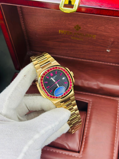 Patek Philippe Genève Diamond Edition – Automatic Master Copy With Original Box