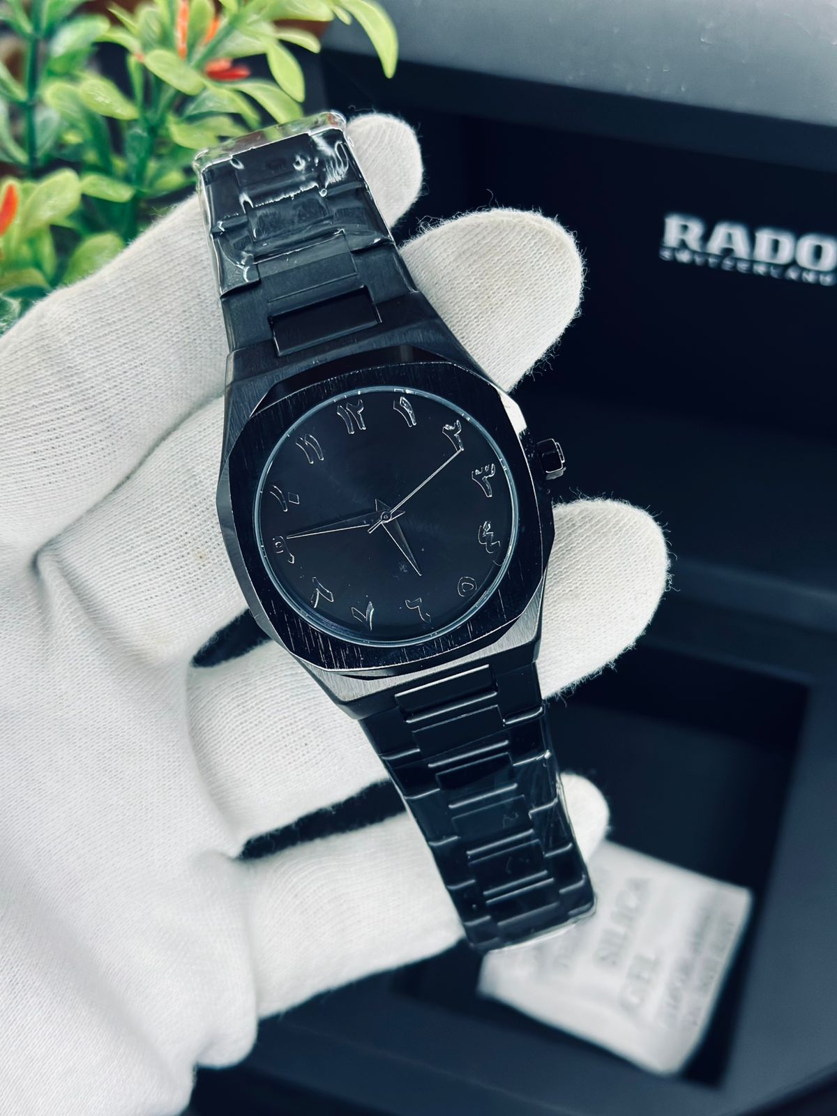 Black Aura™ Japan High Weight – Premium Steel Master Lock Watch