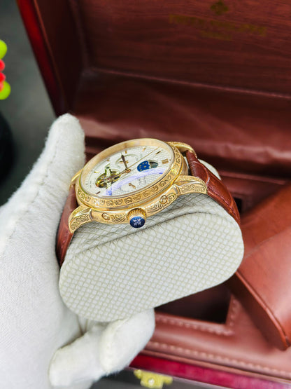 Patek Philippe Genève – Automatic Gold Edition Men’s Watch