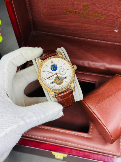 Patek Philippe Genève – Automatic Gold Edition Men’s Watch