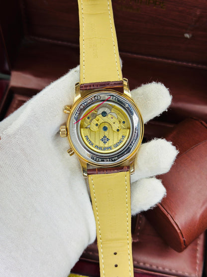 Patek Philippe Genève – Automatic Gold Edition Men’s Watch